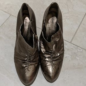 Gold booties - Express -